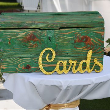 Kutija sa pozivnicama za vencanje i rodjendan